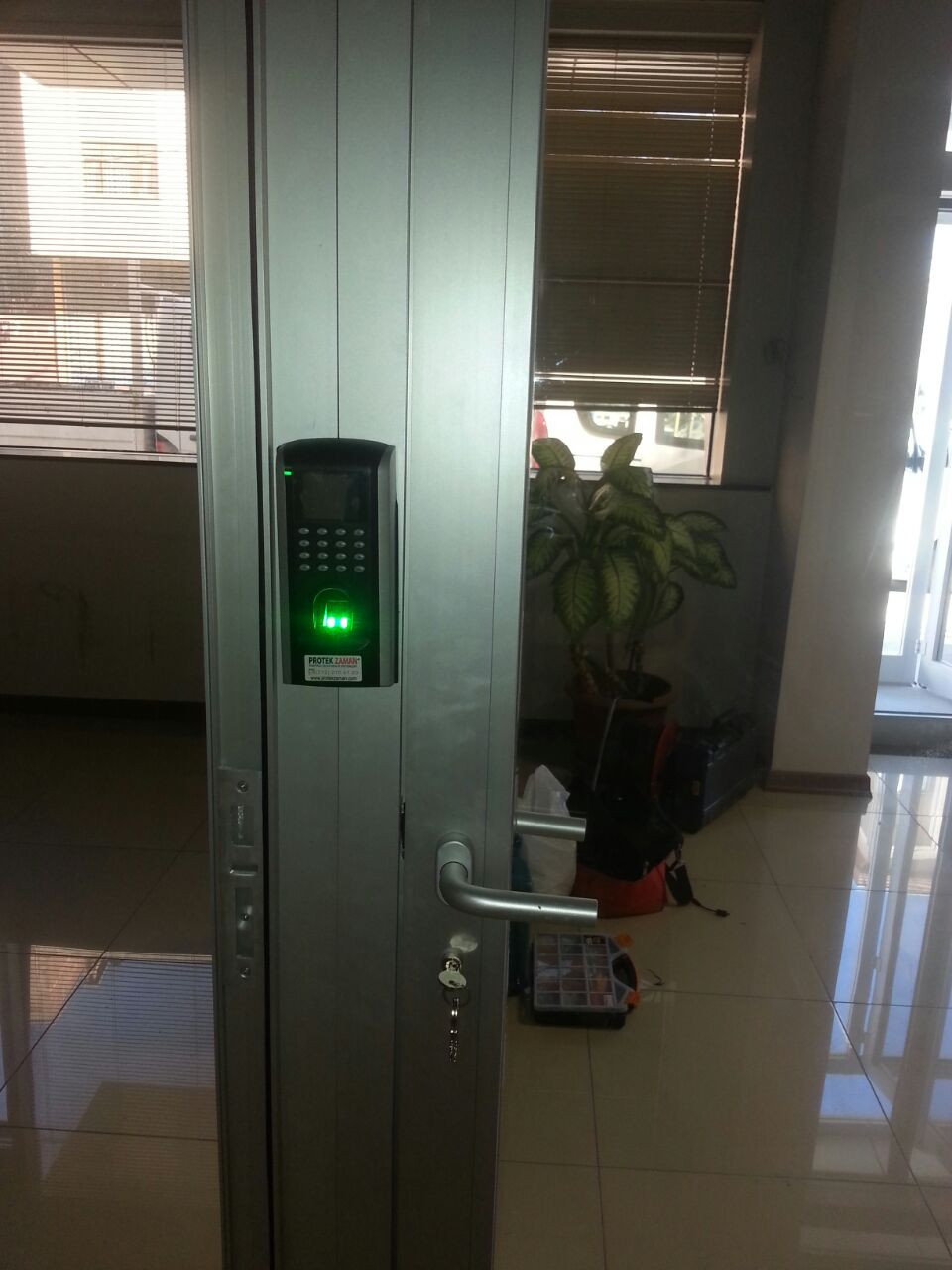 SF200-ID Parmak İzi Sistemi Montaj Görüntüleri